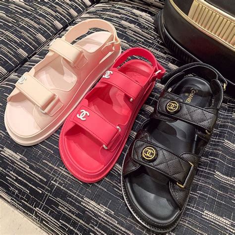 chanel sandals 2022 ss|chanel dad sandals 2020 price.